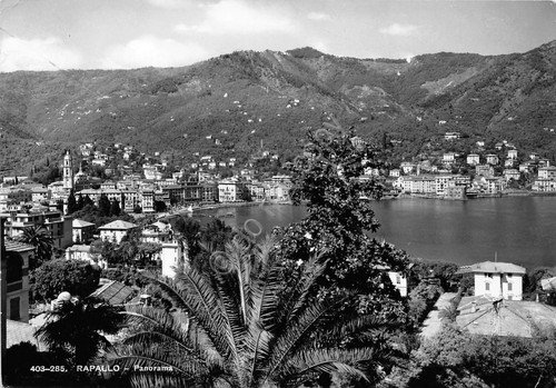 Cartolina - Rapallo - Panorama dall'alto - 1959 (Genova) | Immagine principale
