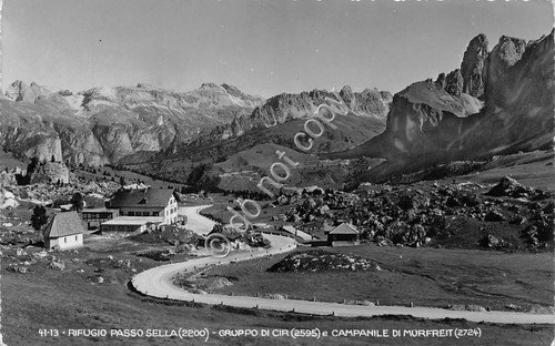 Cartolina - Rifugio Passo Sella | Immagine principale