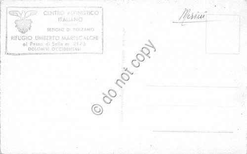 Cartolina - Rifugio Passo Sella | Immagine Gallery 2