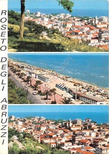 Cartolina - Roseto degli Abruzzi - Vedutine - VG (Teramo)