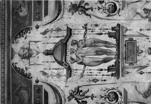 Cartolina - Sabbioneta Piccola Atena Le 3 grazie