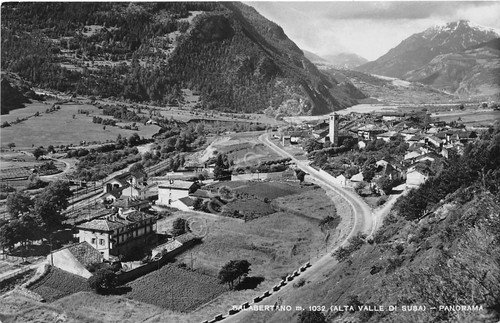 Cartolina - Salabertano - Panorama - anni '50 | Immagine principale