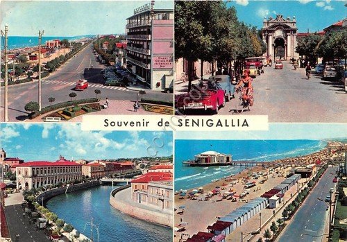 Cartolina - Saluti da - Senigallia - Vedutine - VG … | Immagine principale