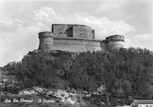 Cartolina - San Leo - Il Castello - 1968