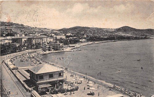 Cartolina - San Remo - Bagni Morgana e Italia - … | Immagine principale