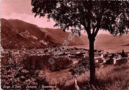 Cartolina - Sarnico Panorama anni '50 (Brescia) | Immagine principale