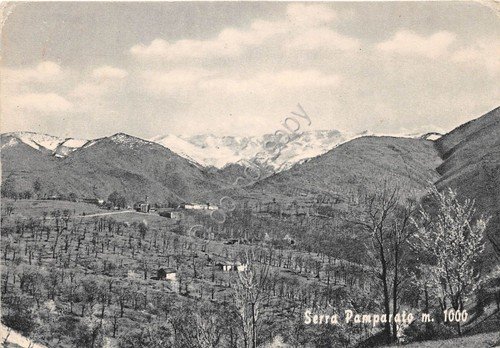 Cartolina - Serra Pamparato - panorama - 1977