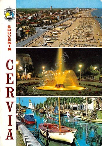 Cartolina - Souvenir di - Cervia - Vedutine - 1976 … | Immagine principale