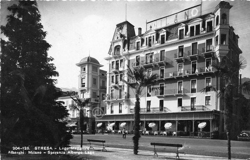 Cartolina - Stresa - Alberghi Milano - Speranza - anni … | Immagine principale
