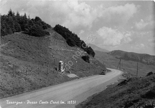 Cartolina - Tarsogno - Passo Cento Croci - 1954 (Parma)