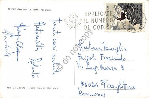 Cartolina - Tesero Panorama