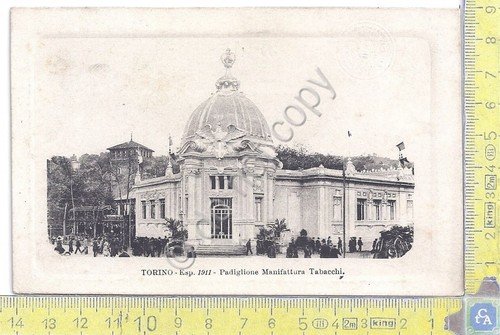 Cartolina - Torino - Esposizione Internazionale 1911 - Manif. Tabacchi … | Immagine principale