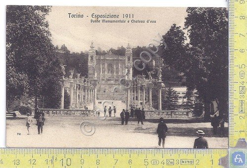 Cartolina - Torino - Esposizione Internazionale 1911 - Ponte e …