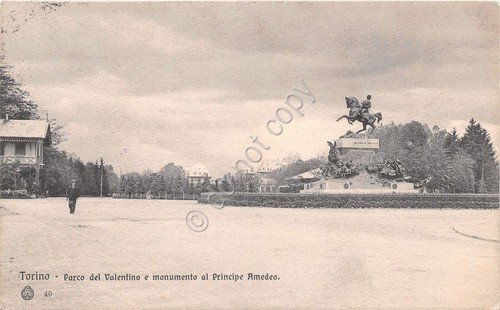 Cartolina - Torino - Parco Valentino - Ed. Brunner - …