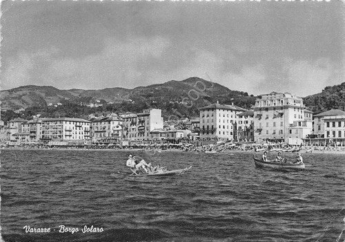 Cartolina - Varazze - Borgo Solaro - Pattini - pedalò …