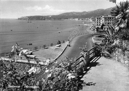 Cartolina - Varazze - panorama - 1956 | Immagine principale