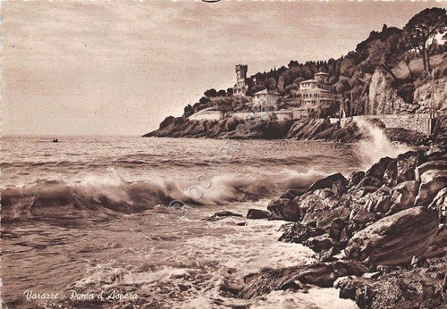 Cartolina - Varazze - Punta d'Aspera - 1953 | Immagine principale