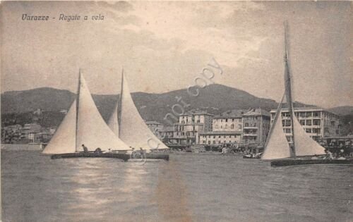 Cartolina - Varazze - Regate a vela - NVG