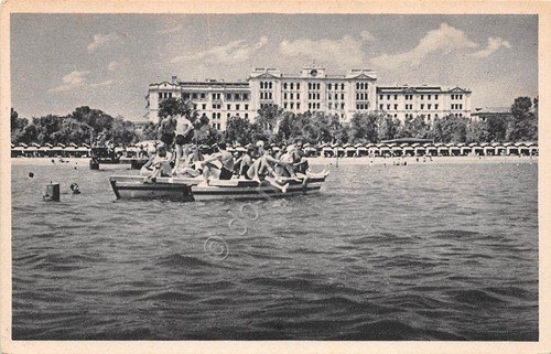 Cartolina - Venezia Lido - Albergo - Spiaggia - Bagni …