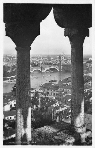 Cartolina - Verona Panorama dall' alto | Immagine principale