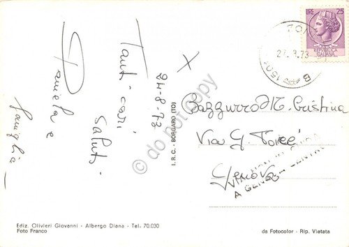 Cartolina Abbasse Ponzone vedute 1973 | Immagine Gallery 2