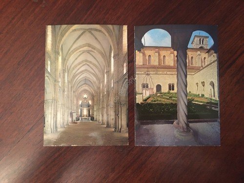 Cartolina Abbazia Casamari Cistercense lotto di 14 cartoline arte chiese | Immagine Gallery 2
