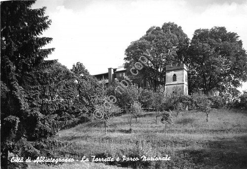 Cartolina Abbiategrasso Panorama anni '50 (Milano) | Immagine principale