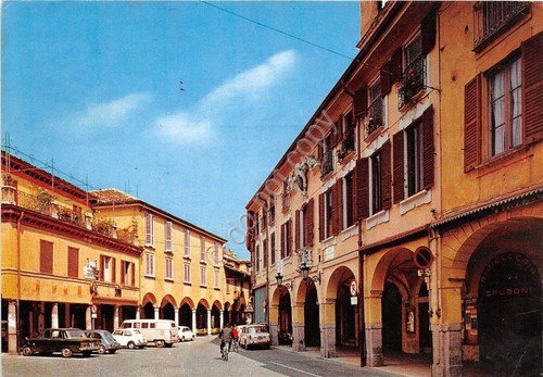 Cartolina Abbiategrasso Piazza Marconi 1971 (Milano)