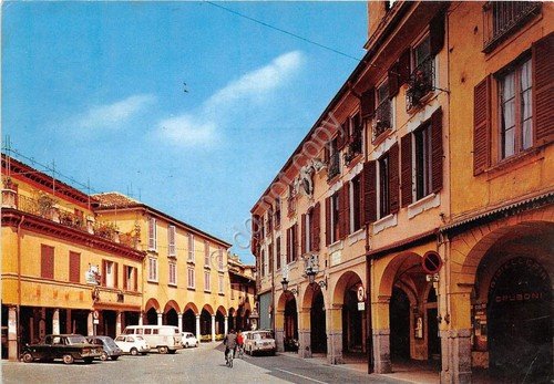 Cartolina Abbiategrasso Piazza Marconi 1971 (Milano)