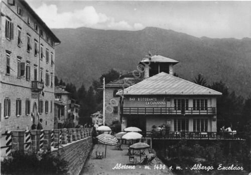 Cartolina Abetone Ristorante La Capannina Albergo Excelsior VG (Pistoia)