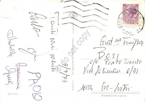 Cartolina Abruzzo vedute varie abito tradizionale 1973 (L'Aquila) | Immagine Gallery 2