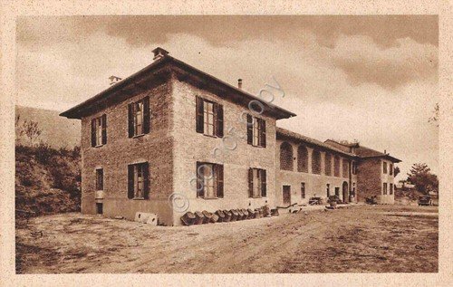 Cartolina Acqui Casa Colonica Alice Belcolle Esterno Seminario Vescovile