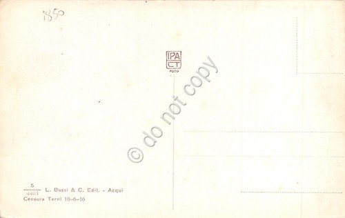 Cartolina Acqui Duomo anni '10 Ed. Bussi (Alessandria) | Immagine Gallery 2