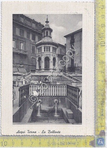 Cartolina Acqui Terme - Fontana - La Bollente - 1956 … | Immagine principale