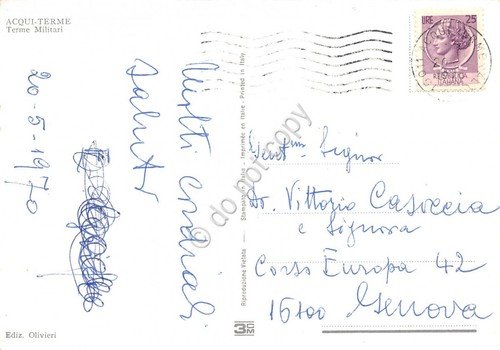 Cartolina Acqui Terme Terme Militari 1970 | Immagine Gallery 2
