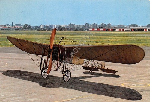 Cartolina Aereo Bleriot XI monoplano ED SAR | Immagine principale
