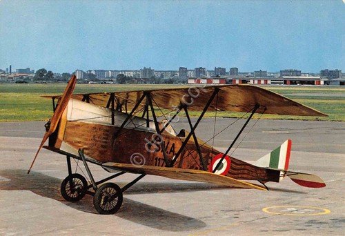 Cartolina Aereo SVA 5 Ansaldo Ricognitore Bombardiere | Immagine principale