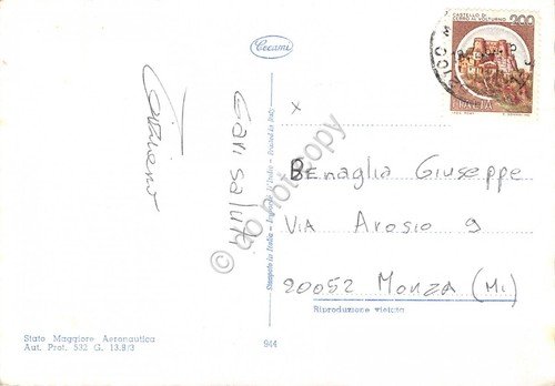 Cartolina Aeronautica aerei | Immagine Gallery 2