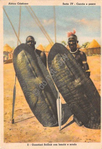 Cartolina Africa Cristiana Serie IV Caccia e pesca N. 2 …