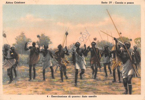 Cartolina Africa Cristiana Serie IV Caccia e pesca N. 4 … | Immagine principale
