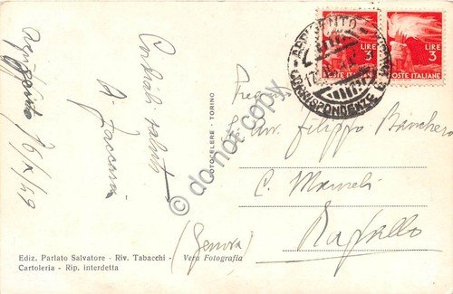 Cartolina Agrigento Tempio di Giunone visto da bosco di mandorli … | Immagine Gallery 2