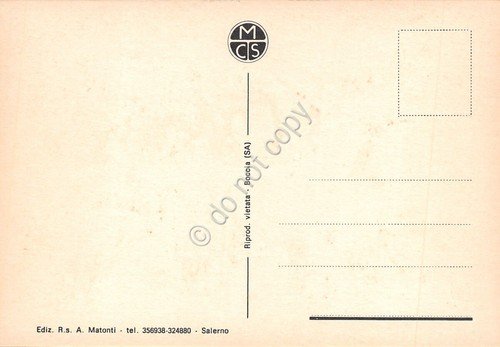 Cartolina Agropoli Centro Storico vedute varie case anni '80 | Immagine Gallery 2