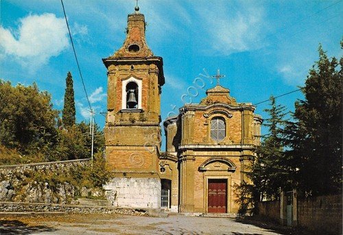 Cartolina Airola Chiesa di Monte Oliveto anni '90 | Immagine principale
