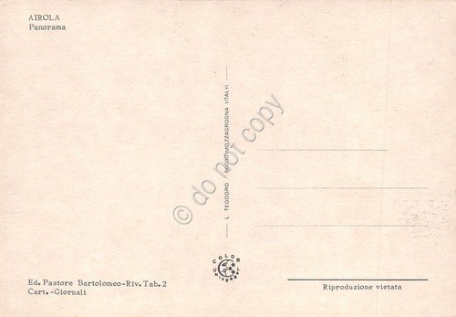 Cartolina Airola panorama case monti anni '90 | Immagine Gallery 2