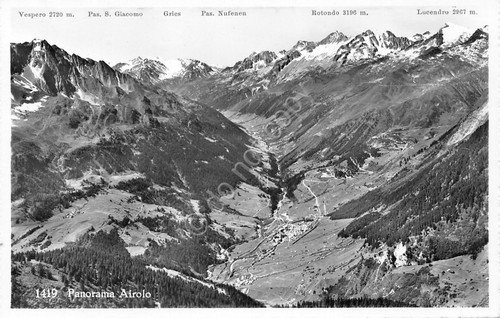 Cartolina Airolo Panorama | Immagine principale