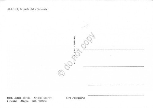 Cartolina Alagna Albergo Belvedere | Immagine Gallery 2