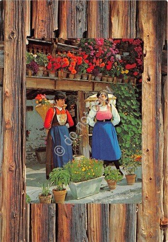 Cartolina Alagna Valsesia Costumi tradizionali (Vercelli) | Immagine principale