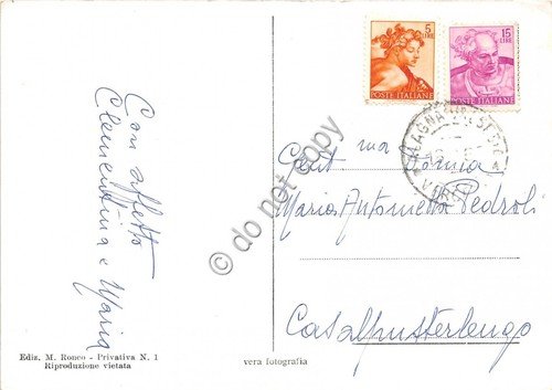 Cartolina Alagna Valsesia Panorama | Immagine Gallery 2