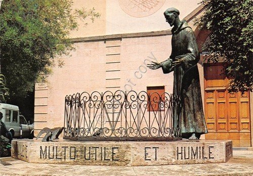 Cartolina Alassio Monumento a San Francesco 1996 (Savona) | Immagine principale