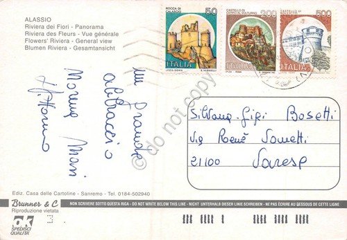 Cartolina Alassio Panorama spiaggia (Savona) | Immagine Gallery 2